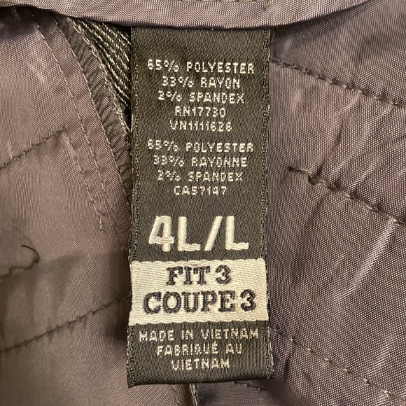 EUC Mossimo heather grey long dress pants, size US 4L/fit 3 - Picture 8 of 9